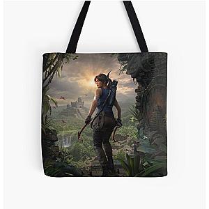 Lara Croft - Shadow of the Tomb Raider All Over Print Tote Bag