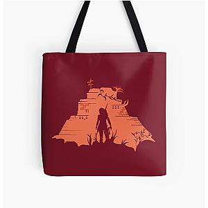 Shadow of The Tomb Raider, Lara Croft All Over Print Tote Bag