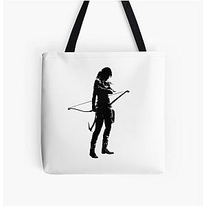 Tomb Raider - Lara shadow All Over Print Tote Bag