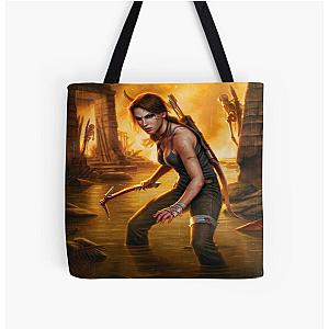 Tomb raider All Over Print Tote Bag