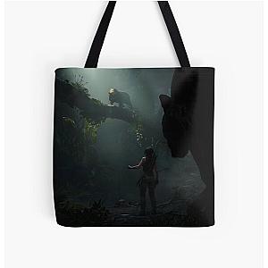 Tomb Raider Lara Croft All Over Print Tote Bag