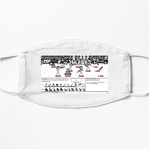 Shadows Over Loathing Merch Shadows Over Loathing Face Masks