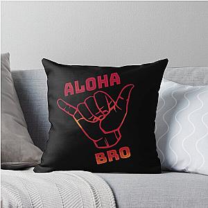 Shaka Bro Throw Pillow