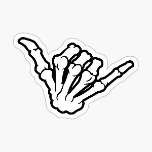 Skelly Shaka Sticker