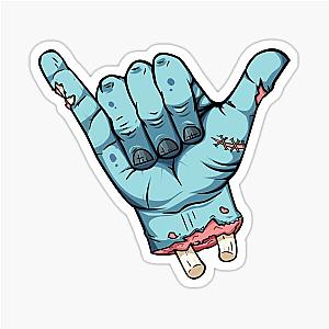 Shaka Zombie Sticker