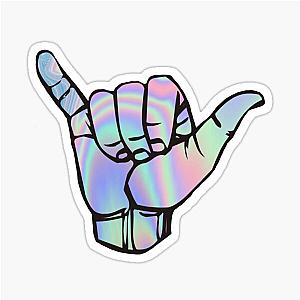 Holographic Shaka Sticker