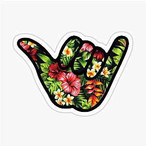 Floral Shaka Sticker