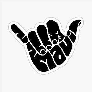 Maui Shaka Sticker