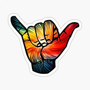 Shaka Rainbow Sticker
