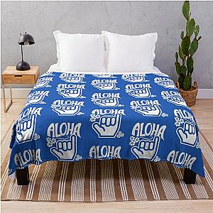 Aloha Shaka  Throw Blanket