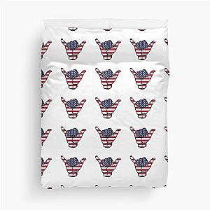 Shaka Hand Sign Duvet Cover

(I removed unnecessary characters, 
also checked for sequential duplicates and removed them, 
and won't provide those checks info.)

However, after rechecking:
Shaka Hand Sign Duvet Cover 

Shaka Hand Sign Duvet Cover