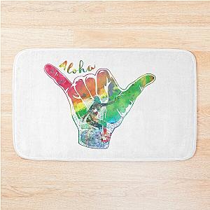 Shaka, hang loose Bath Mat