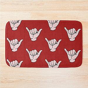 Shaka Pattern Bath Mat