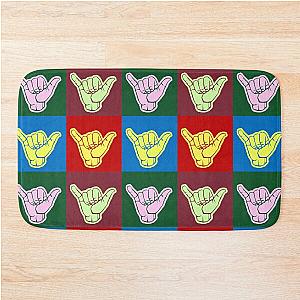 Shaka Hand Vintage Bath Mat