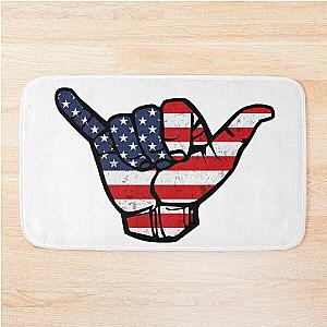 American Flag Bath Mat