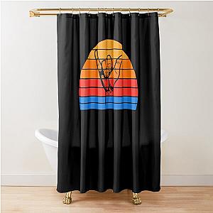 Surf Shaka Design Shower Curtain