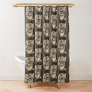 Aloha Shaka Shower Curtain