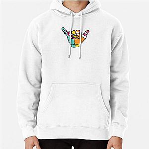 Jiu Jitsu Shaka Hand Pop Art Hoodie