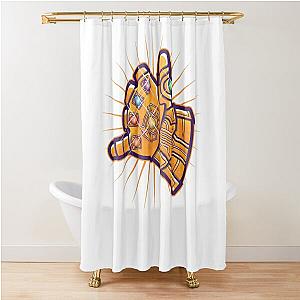 Shaka Gauntlet Shower Curtain