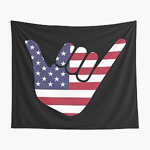 American Shaka Tapestry for America lovers