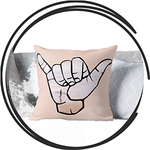Shaka Pillows Cover