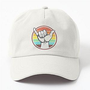Shaka hang loose surf sign Retro vintage Dad Hat