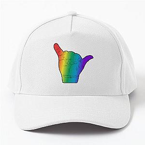 Hang Loose Shaka Hand Gesture - Pride Baseball Cap