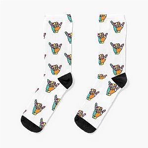 Jiu Jitsu Hand Art Socks