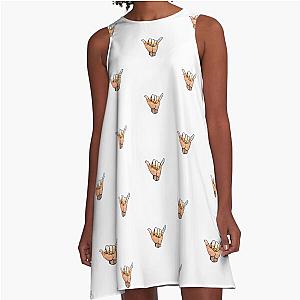 Sunset Shaka A-Line Dress