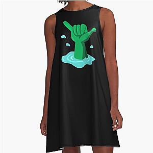 Sea A-Line Dress