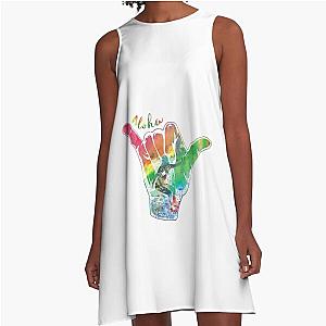 Shaka sign A-Line Dress