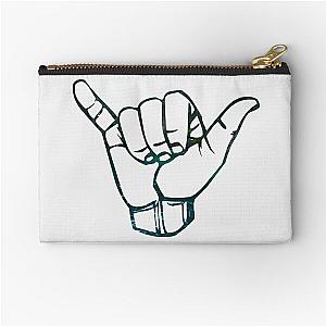 Shaka Tropical Zipper Pouch