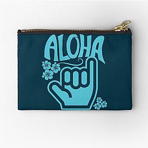 Aloha Shaka Zipper Pouch