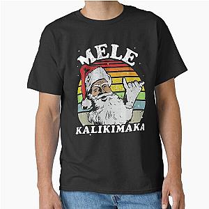 Mele Kalikimaka Santa Hawaii Classic T-Shirt