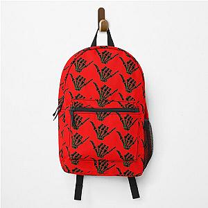 Shaka Sign Skeleton Hand Backpack