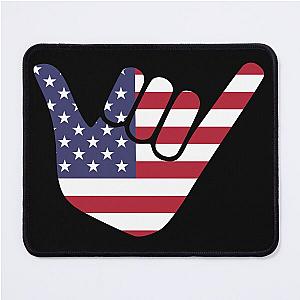American Shaka for American and Lover Mouse Pad