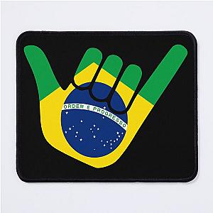 Brazilian Shaka For All Brazilians and Brazil Lovers Mouse Pad