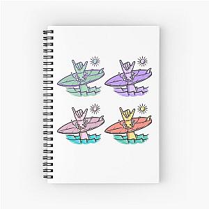 Colorful notebook
