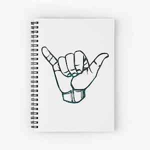 Shaka Tropical Spiral Notebook 
 
It becomes: 
Shaka Tropical Notebook