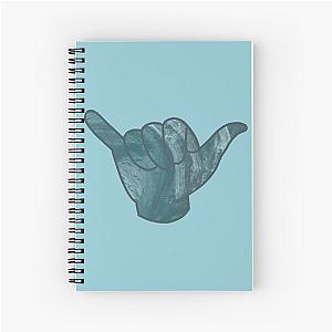 Shaka Wave Spiral Notebook
