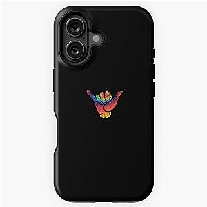Shaka Colorful Tie Dye Hand Sign in iPhone Case