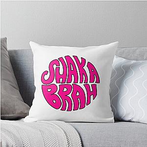 Shaka Bra Throw Pillow