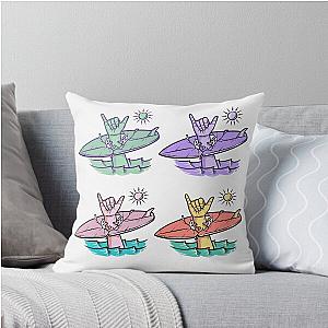 Colorful Shaka Pattern Throw Pillow