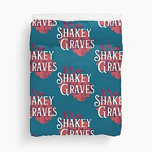 Shakey Graves  Flower  Fitted     Duvet Cover