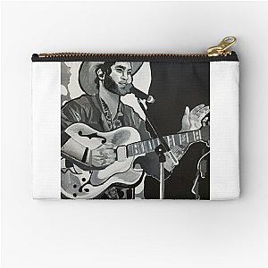 Shakey Graves BW Zipper Pouch