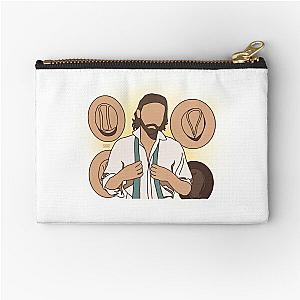 Shakey Graves Illustration Zipper Pouch