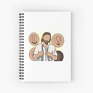 Shakey Graves Illustration Spiral Notebook