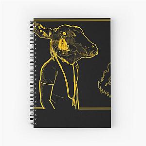 Roll The Bones of Shakey Graves Spiral Notebook