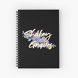 Shakey Graves Flower     Spiral Notebook