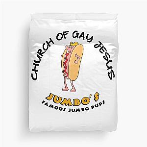 Church Of Gay Jesus Shameless Duvet Cover